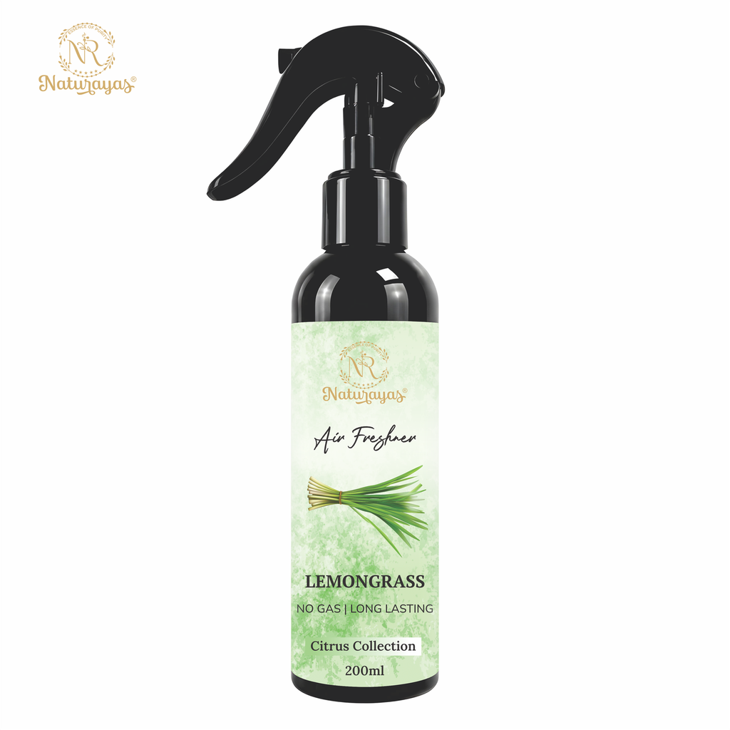 Naturayas Premium Lemongrass Air Freshener Spray (200ml)
