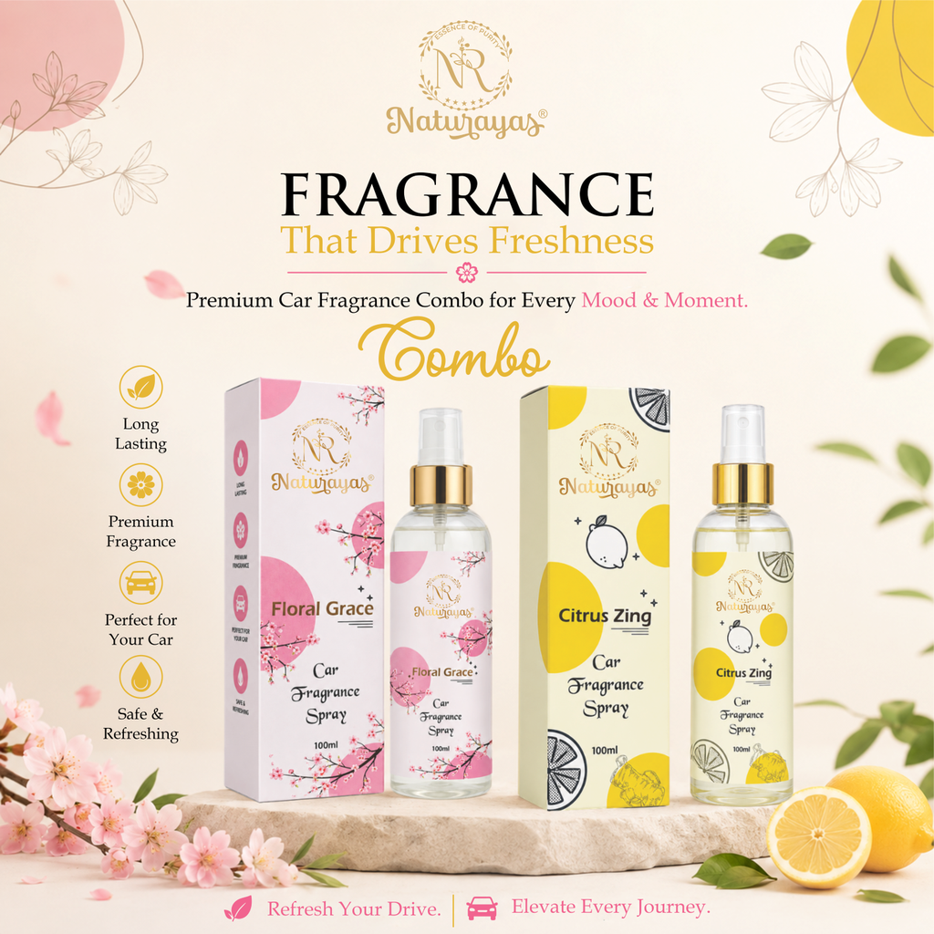 Naturayas Signature Car Fragrance Set