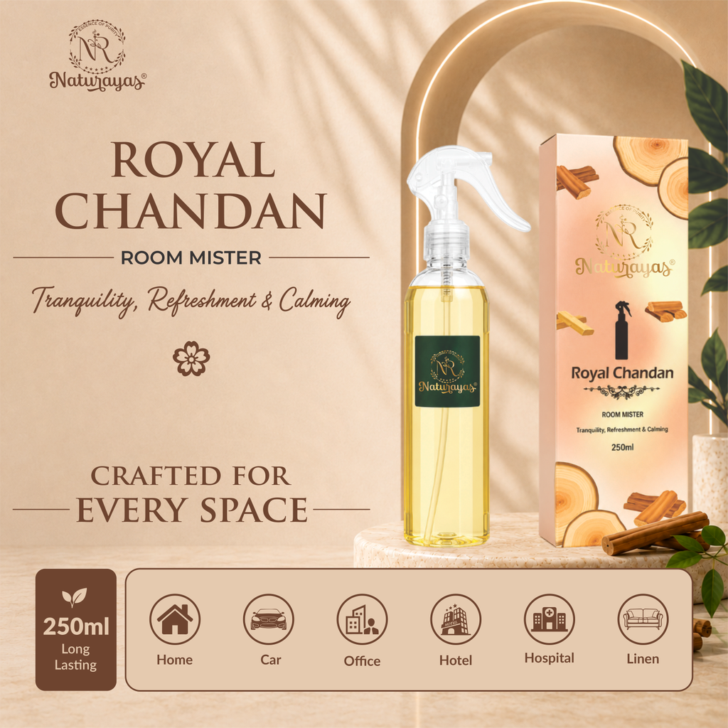 [500] Naturayas Royal Chandan Room Mister Spray (250ml)